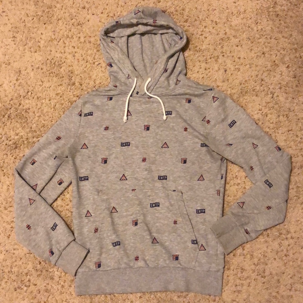 COPY - Like New Grey H&M S.W.Y.P Hoodie Size Small